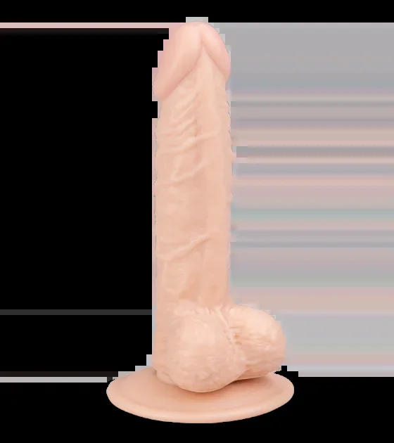 Naturdildo mit Saugfuß Vincent