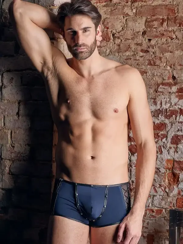 NEK Mikrofaser-Pants, blau/schwarz