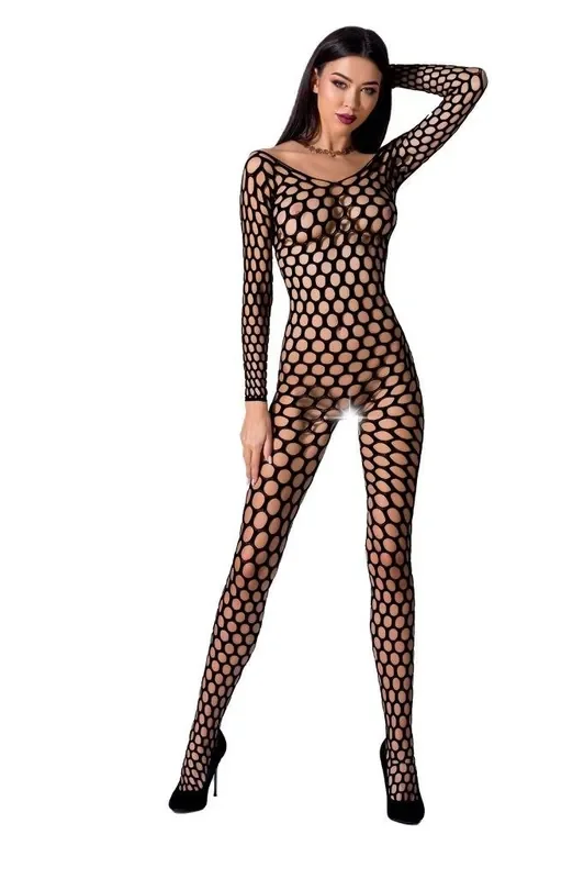 Netz Bodystocking Ouvert