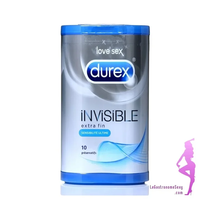 Neuheit 2016 – Kondome DUREX Invisible – Extra dünn 55 Mikron