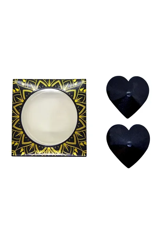 Nippelsticker – Metal Hearts