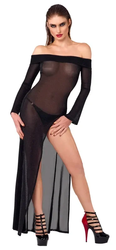 Noir Kleid lang