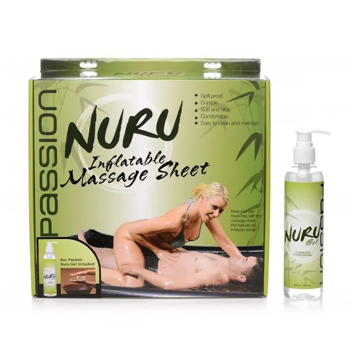 Nuru – Inflatable Massage Sheet and Gel Kit
