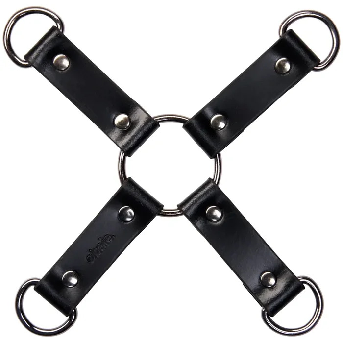Obaie Klassischer Hogtie aus echtem Leder