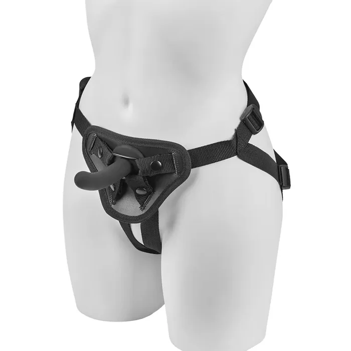 Obaie Unisex Strap-On-Harnisch mit Dildo 12,5 cm