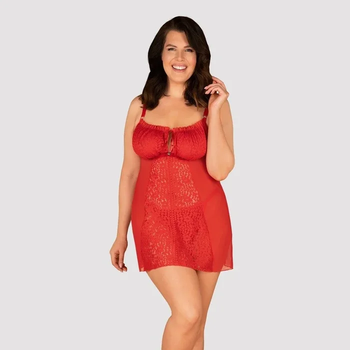 Obsessive – Blossmina Chemise & Tanga