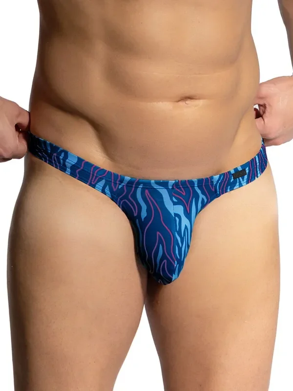 Olaf Benz RED2461 Ministring, print bleu