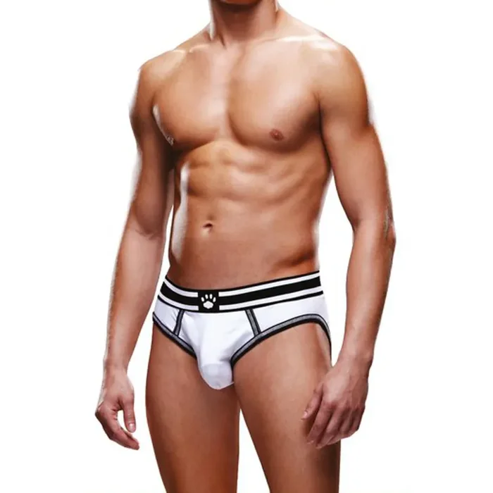 Open Brief – M – White/Black