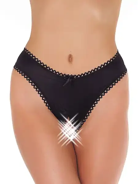 Ouvert-String, schwarz
