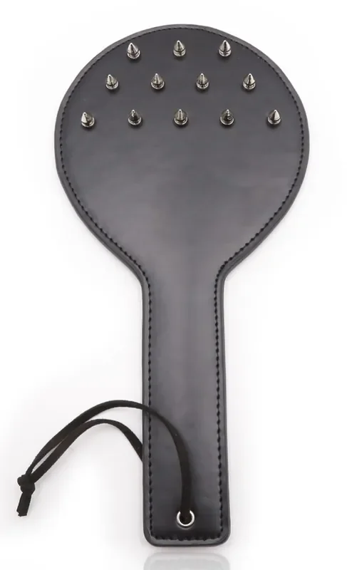 Paddle mit Metallspitzen 30 x 15cm Schwarz