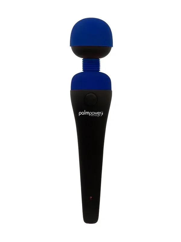 Palm Power Recharge Wandvibrator, blau