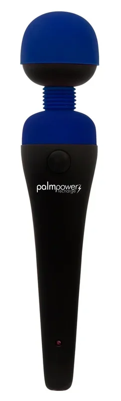 Palmpower Recharge Massagestab mit sehr flexiblem Massagekopf Blau