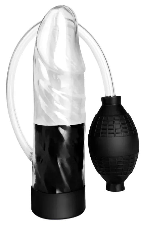 Penis-Pumpe mit ergonomischer Saugglocke
