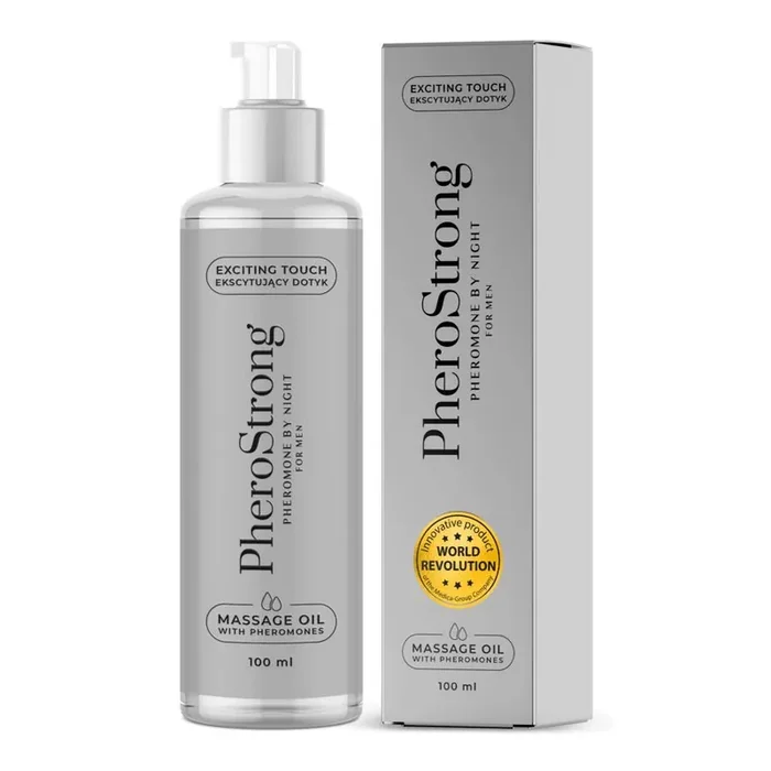 PheroStrong bei Nacht für Männer Massageöl 100 ml