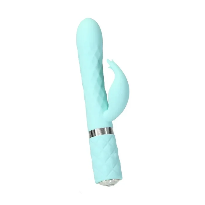 Pillow Talk – Lively Rotierender Tarzan-Vibrator – Blaugrün