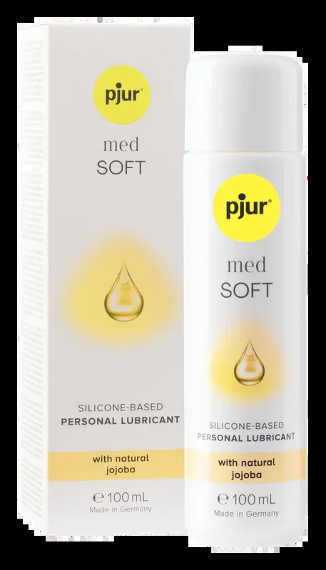 Pjur Soft Glide Gleitgel auf Silikonbasis mit natürlichem Jojoba-Öl 100 ml