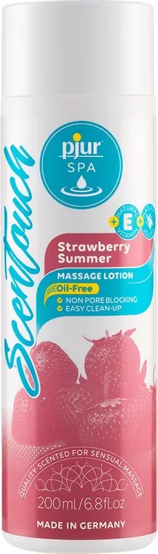 Pjur SPA Scentouch Massage Lotion – Erdbeersommer