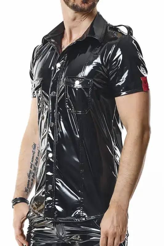 Poloshirt im PVC-Stil