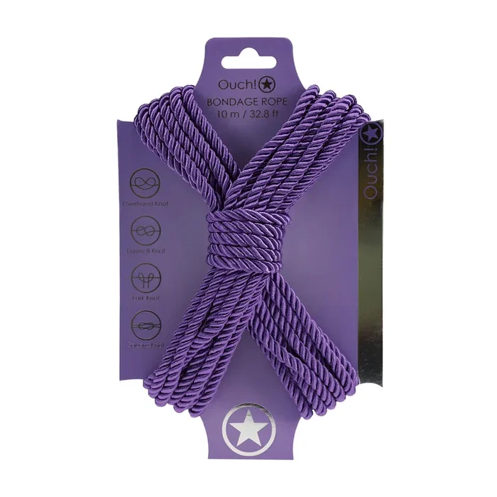Polyester Bondage-Seil – 10 m – Lila