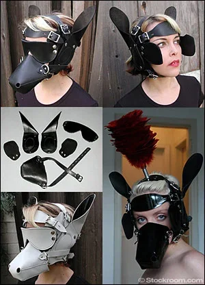 Ponykopf Zaumzeug Set aus PVC