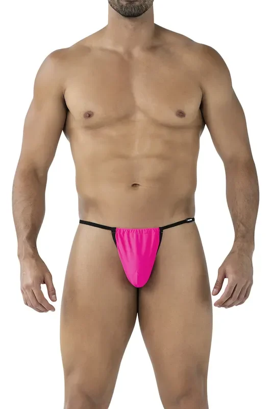 Pouch-String aus Mikrofaser – Hot Pink