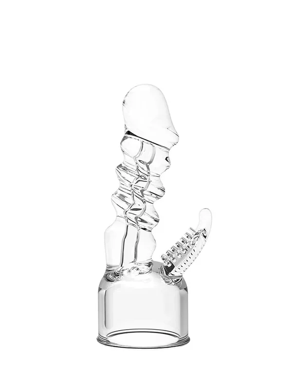Power Wand Super Dong Vibratoraufsatz, transparent