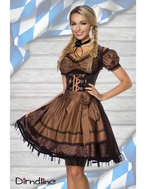 Premium Bluse & Dirndl aus edlem Jacquard