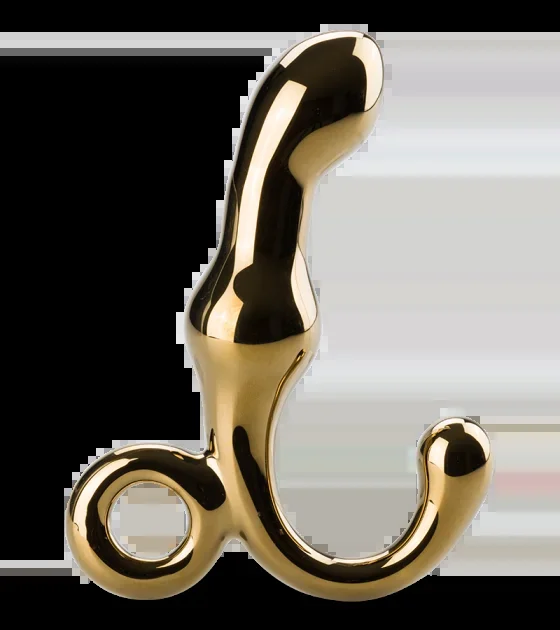 Prostataplug aus Glas Gold Master