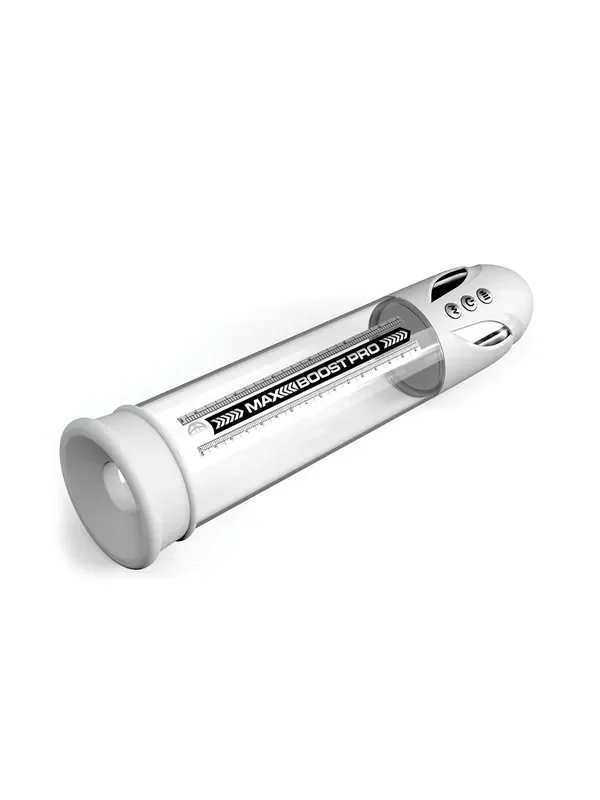 Pump Worx Max Pro Flow Penispumpe, weiß