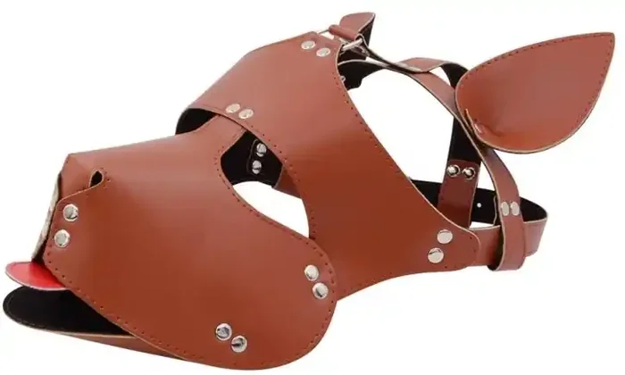 Puppy-Maske Madhood Braun