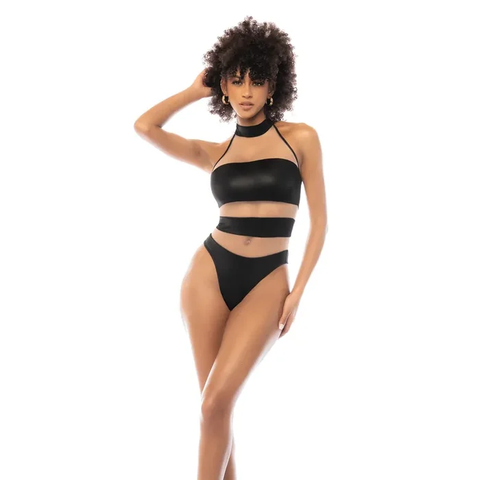 Raffinierter Body – XL – Schwarz