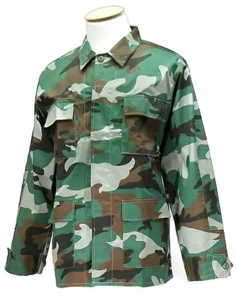 Rangerjacke US BDU Woodland