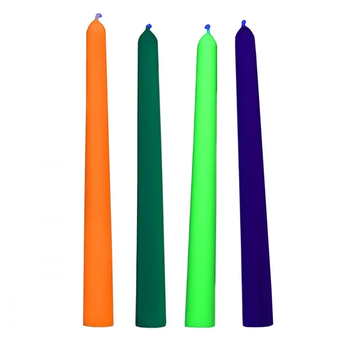 Reaktive UV-Schwarzlicht Tropfkerzen
