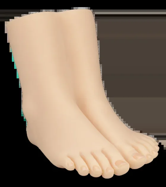Realistischer Fuß-Masturbator mit Vibration 1,8 kg