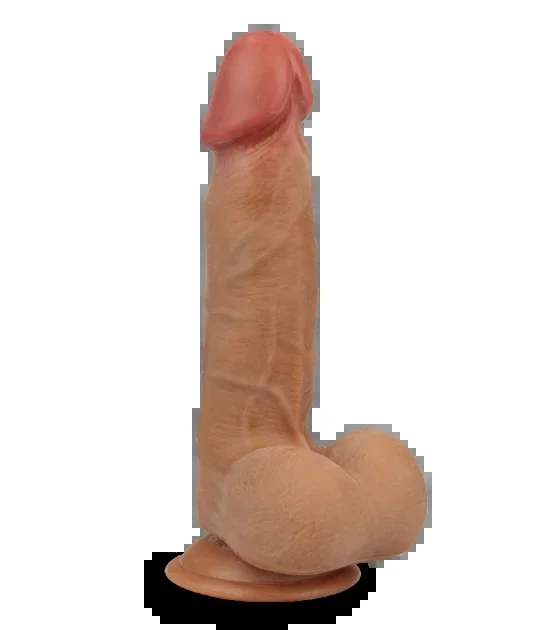 Realistischer Saugnapf-Dildo 19 cm Samy
