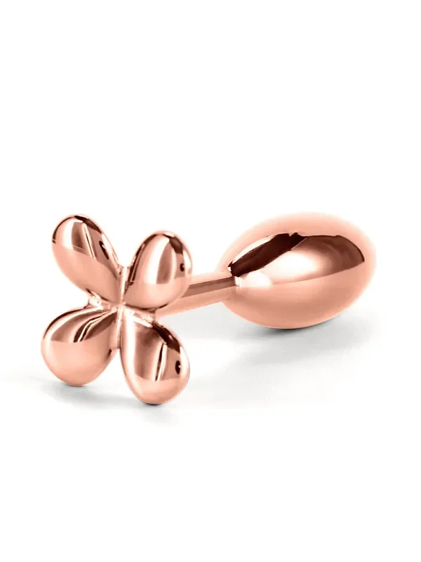 Rear Assets Clover Aluminium-Analplug, roségold