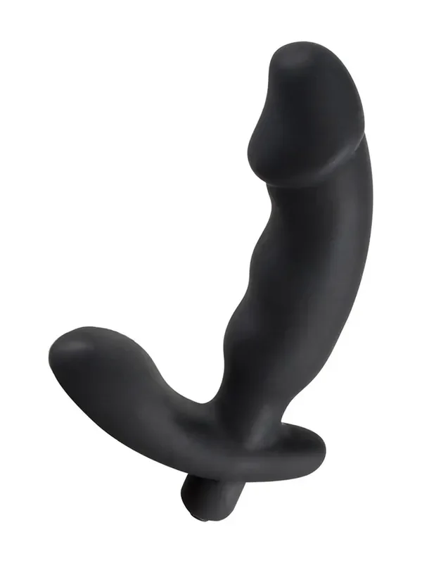 Rebel Cock-Shaped Vibe Prostata-Vibrator, schwarz