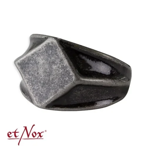 Ring ‚Quadrat‘ Edelstahl