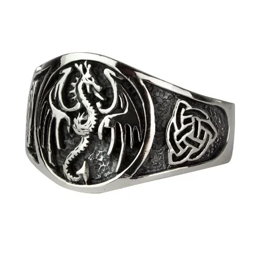 Ring Dragon – Edelstahl