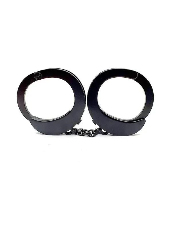 Roomfun UFO Handcuffs Handschellen, schwarz matt