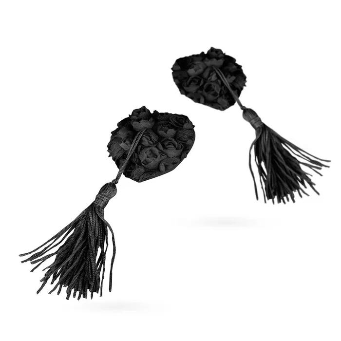 Rose Garden Pasties – Schwarz