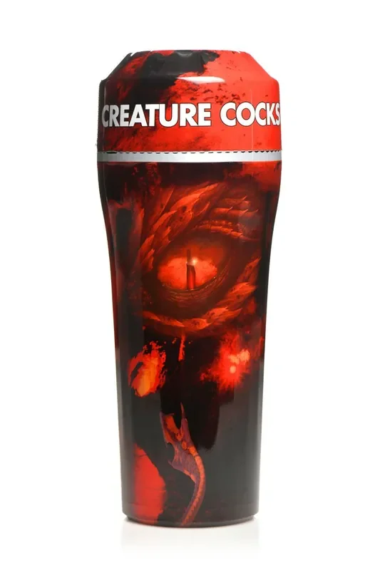 Roter Drachen-Masturbator