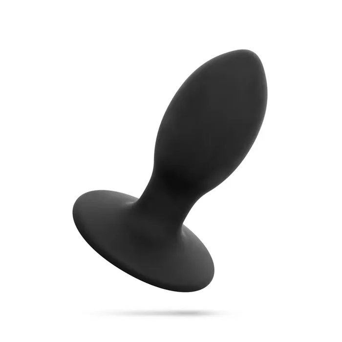 Rowman Silikon-Buttplug 8 cm – Schwarz