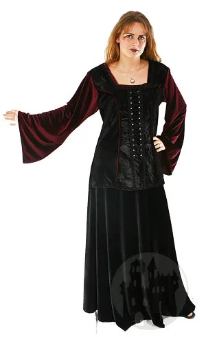 Samtbluse ‚Velvet Angel‘ – Queensize