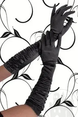 Satin-Handschuhe