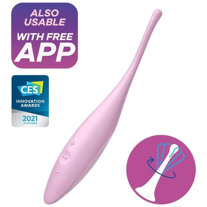 Satisfyer Twirling Joy aus Silikon – Vibrator