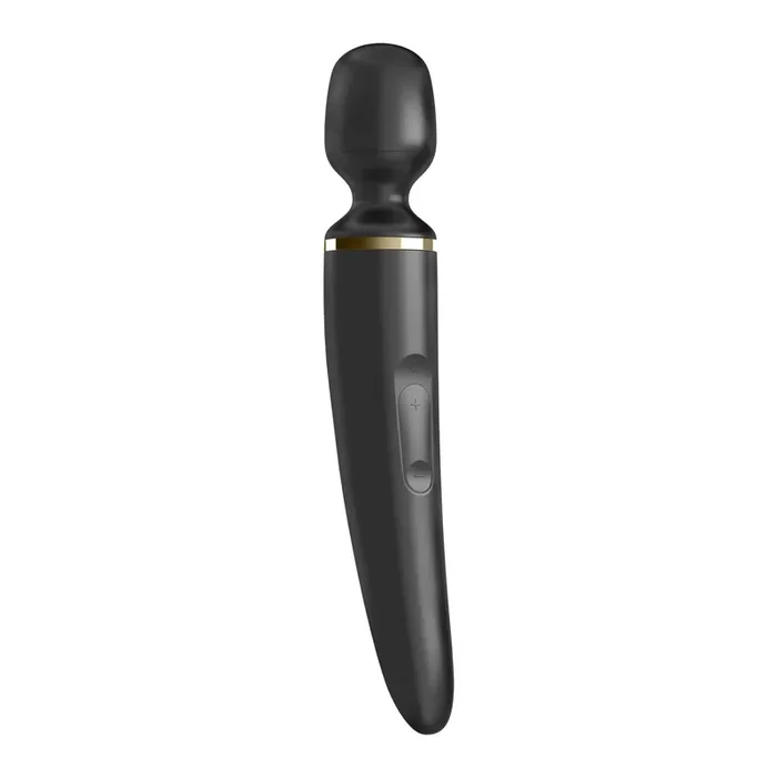 Satisfyer Wand-er Woman – Schwarz/Gold