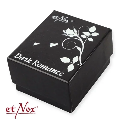 Schmucketui ‚Dark Romance‘ für 2 Ringe