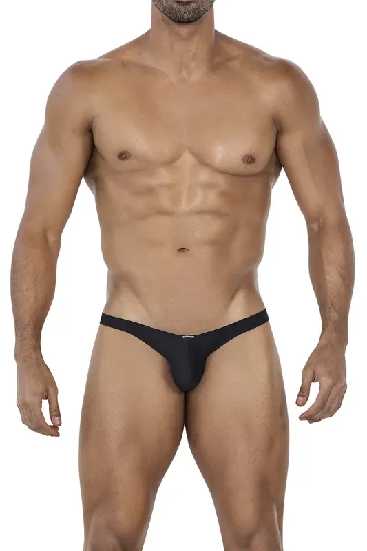 Schwarzer Capri-Thong
