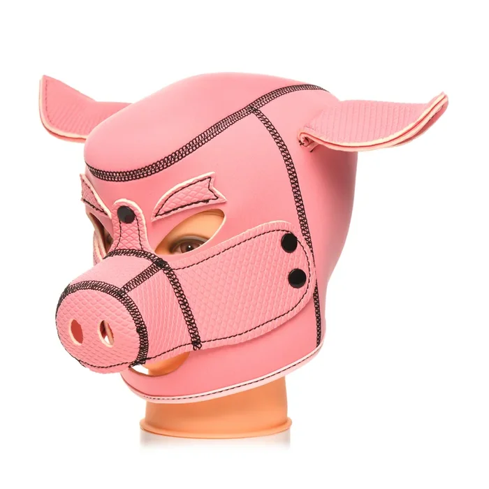 Schweinchen Neopren Kapuze – Pink
